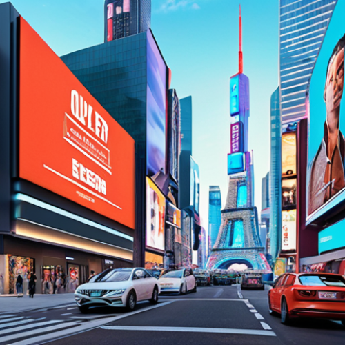 Home 4 **
A futuristic cityscape filled with personalized advertisements displayed on holographic screens and buildings, targeting individual preferences in real-time. The scene embodies the concept of hyper-personalization with advanced AI predicting customer needs and displaying relevant products.
**